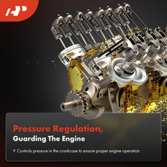 A-Premium PCV valve for Dodge Charger helps maintain engine breathing and longevity