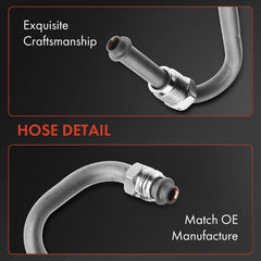 A-Premium power steering hose line close-up for fitment verification across GM models.