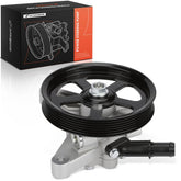 A-Premium power steering pump with pulley for Honda Odyssey front view enhances steering feel