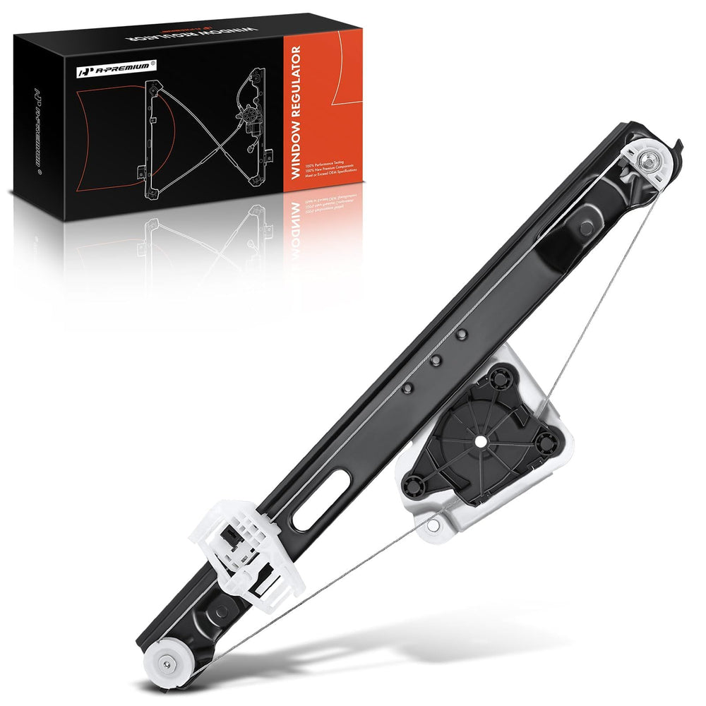A-Premium power window regulator for rear left BMW E90/E91, ready for installation.