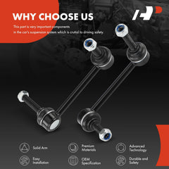 A-Premium pre-greased front-link ready for quick install