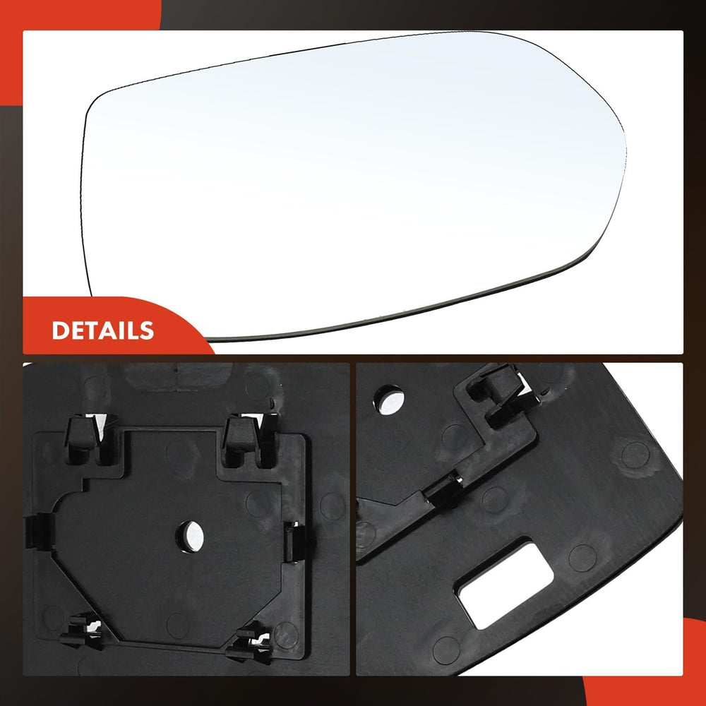 A-Premium precise-fit right side mirror glass ensures proper mounting.