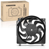A-Premium radiator fan assembly for Jeep Cherokee front view improves cooling consistency.