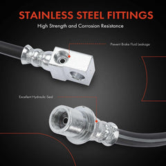 A-Premium rear center brake hose for C10/C20 pickups helps maintain consistent rear braking performance.