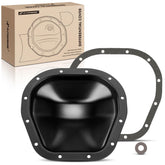 A-Premium rear differential cover with gasket for enhanced sealing.