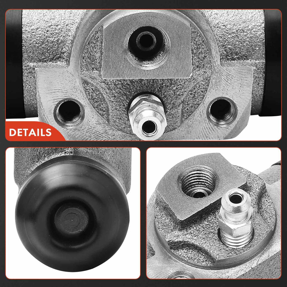 A-Premium bleeder screw included for simple bleeding.