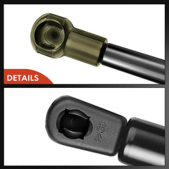 Open-close test of A-Premium lift supports on Jeep Cherokee XJ