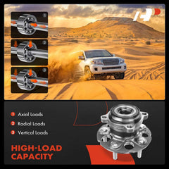A-Premium rear hub for Acura RDX 2016-2018 AWD, sturdy flange.