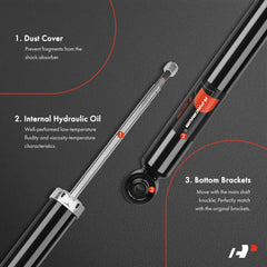 A-Premium rear shocks for Chevrolet Impala smooth rough road driving