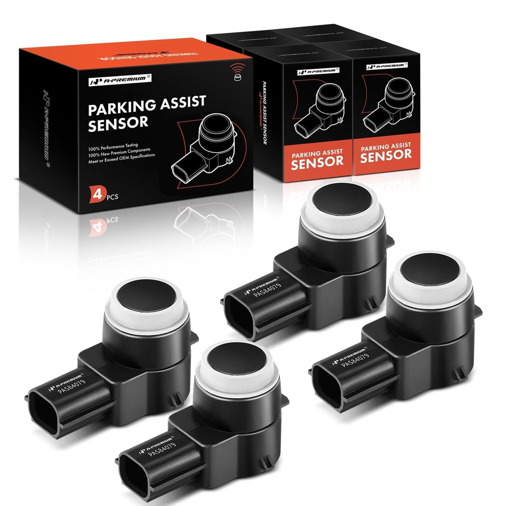 A-Premium rear parking sensors on a Chevy Silverado providing rear awareness