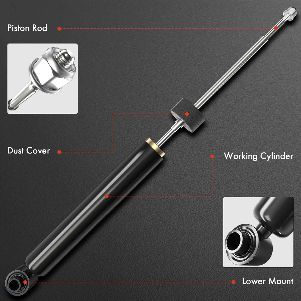 A-Premium rear shock absorber right side for improved cornering stability.