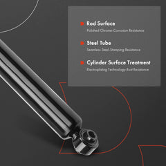 A-Premium rear shocks mounting holes align precisely for easy installation.