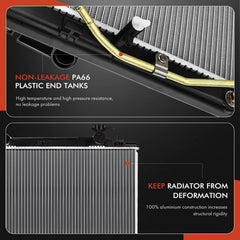 CU2817 reference for A-Premium cooling radiator assembly
