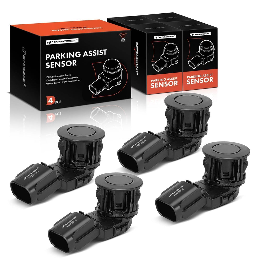 A-Premium reverse parking sensor kit for RAV4 rear view improves parking awareness.