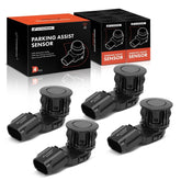 A-Premium reverse parking sensor kit for RAV4 rear view improves parking awareness.