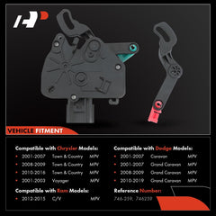 A-Premium right sliding door latch actuator improves door reliability for passenger side