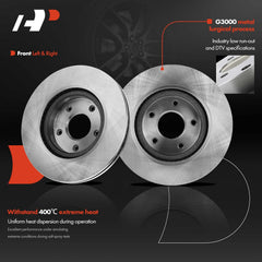 A-Premium 5-bolt rotor mounting for Altima