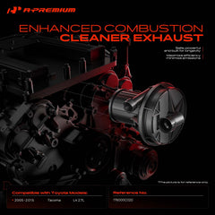 A-Premium pump side view highlighting compact design for Tacoma compatibility.