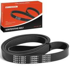 A-Premium serpentine belt shows 69.01-inch length for durable, precise tension.