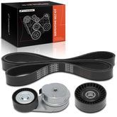 A-Premium serpentine belt drive kit front view for Ram 1500 shows precise fit.