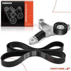 A-Premium engine belt system in use under hood supporting smooth operation.