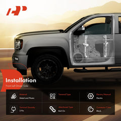 A-Premium GMC Sierra 1500 front-left regulator enables steady window travel.