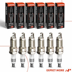 A-Premium spark plugs 6-pack ready for quick installation.
