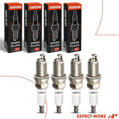 A-Premium spark plug packaging-foil shot highlights convenient four-pack value.