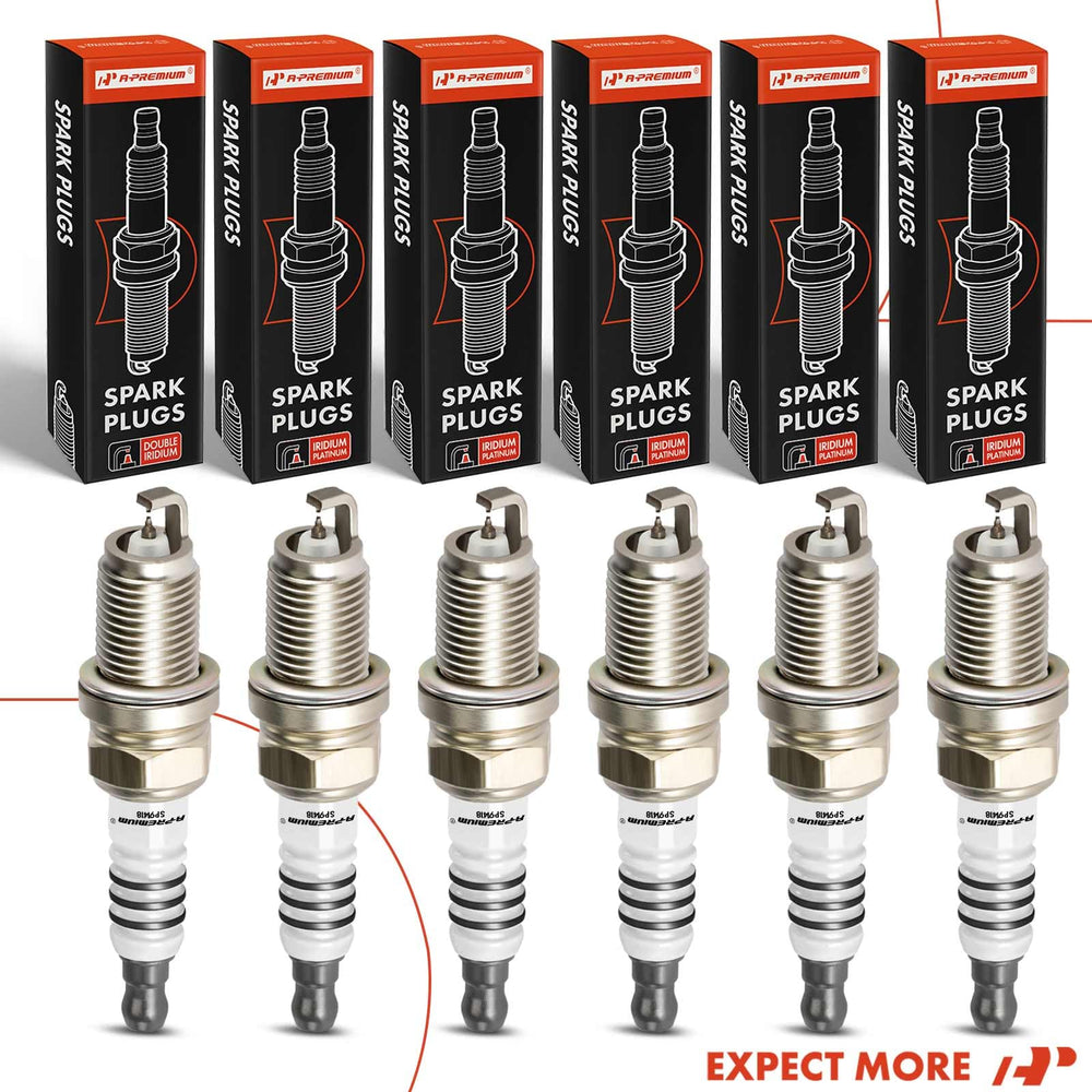 A-Premium spark plugs ready for engine service for DIY maintenance