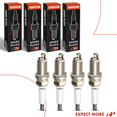 A-Premium 4-pack spark plugs display for ready replacements