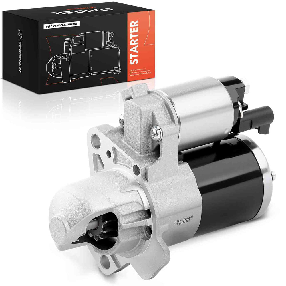 A-Premium starter motor for Chevy Equinox front view demonstrates quick engagement reliability