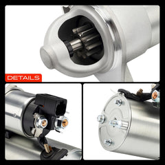 A-Premium starter motor installed in a vehicle demonstrating direct swap compatibility