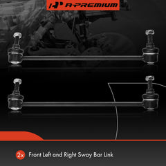 A-Premium sway bar link shaft shown for durable suspension performance