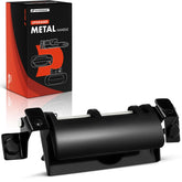 A-Premium tailgate handle assembly front view highlights a durable metal design.
