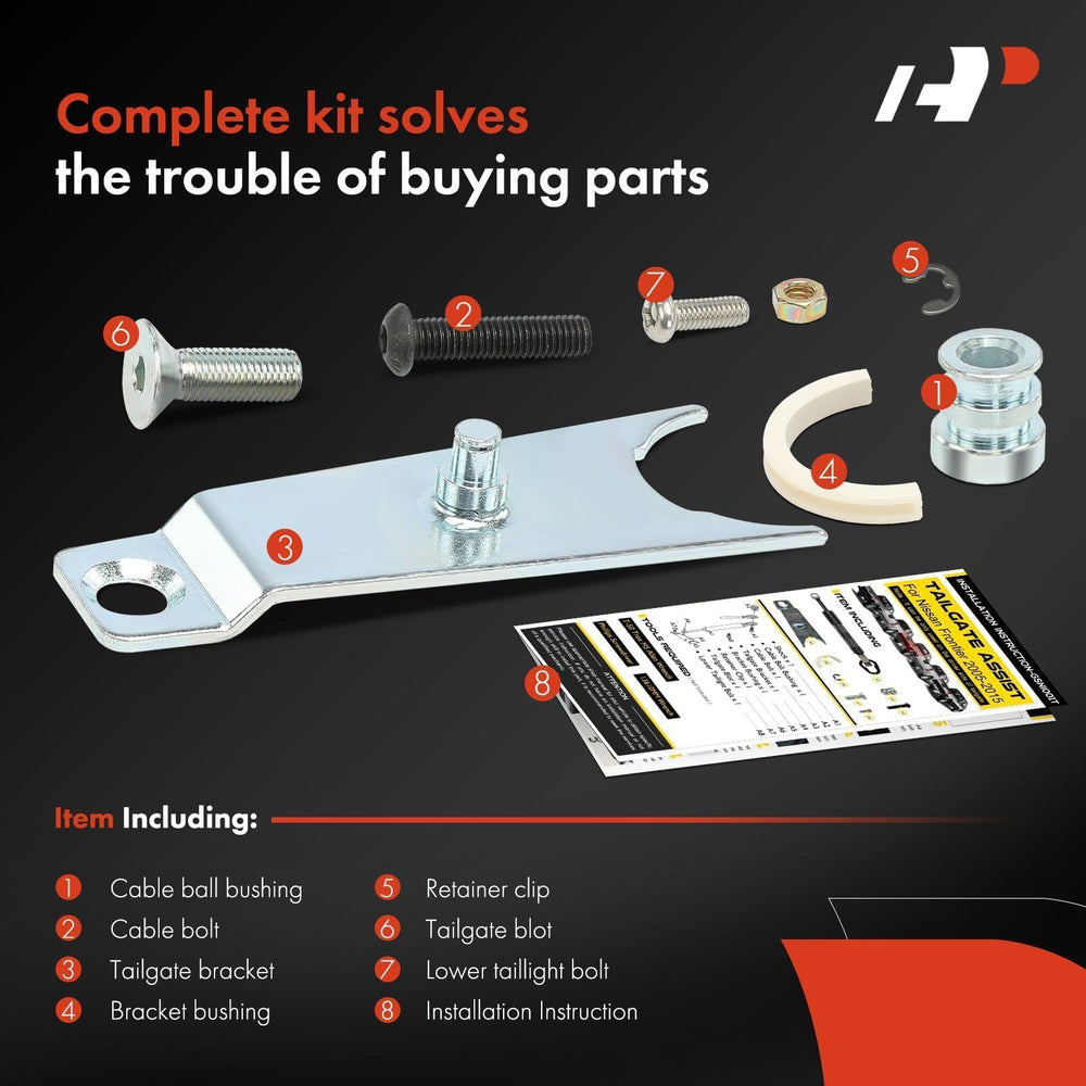 A-Premium gas spring extended to show full range.