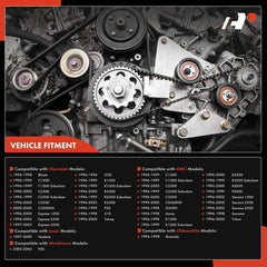 A-Premium tensioner assembly showing sturdy components designed for smooth belt tensioning.
