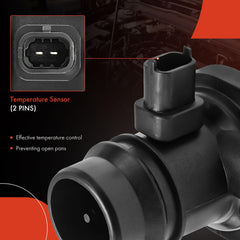 Black finish A-Premium housing matches OE appearance and compatibility.