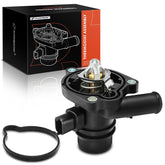 A-Premium thermostat housing with sensor for 1.4L engines, precise temperature monitoring.