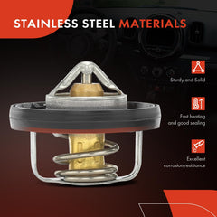 A-Premium thermostat housing plastic construction ensures lightweight durability.