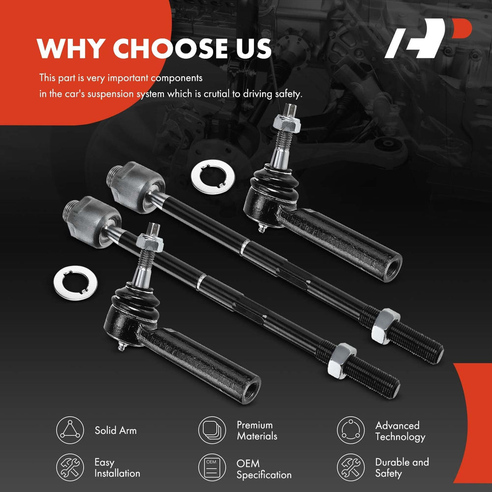 A-Premium tie rod end parts pack suggests comprehensive replacement kit