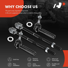 A-Premium tie rod end parts pack suggests comprehensive replacement kit