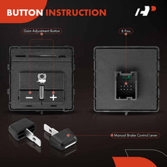 A-Premium Trailer Brake Control Switch eight-terminal setup for reliability.