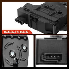 A-Premium trunk latch actuator dimensions indicate suitable height and length for fitting