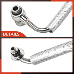 A-Premium turbo oil feed line packaging demonstrates ready-to-install accuracy.