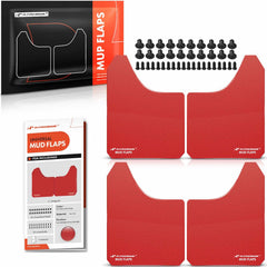 A-Premium universal mud flaps front and rear 4-pack protect vehicle surfaces