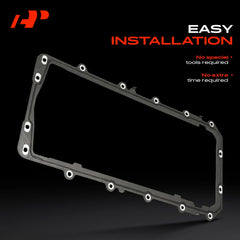 Gasket kit during installation to achieve leak-free seal