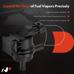 Side view of the A-Premium vapor purge valve highlighting slim profile.