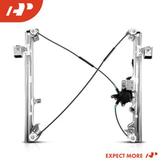 A-Premium vehicle window regulator with motor assembly fit check