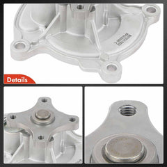 Serpentine belt connection on A-Premium water pump