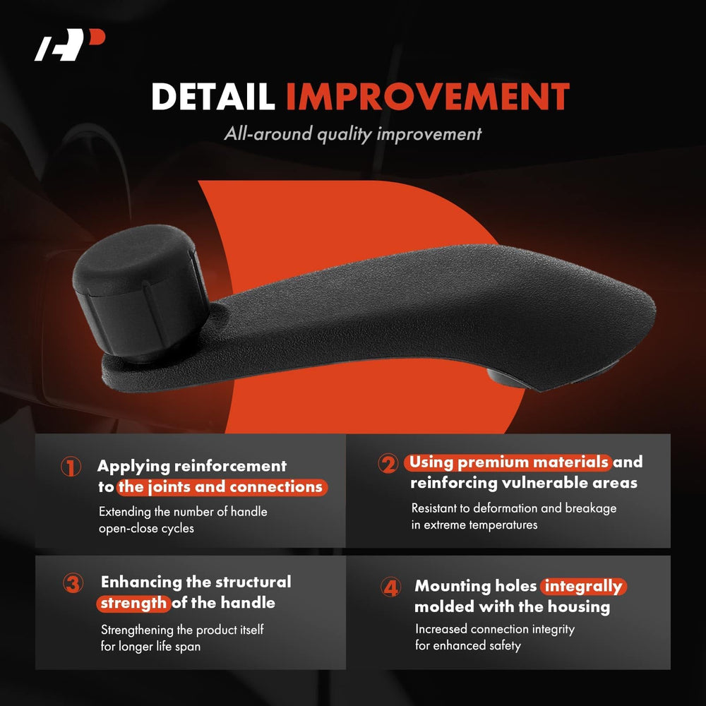 A-Premium two-pack window crank handles, convenient replacement for two doors.